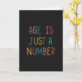 Alter ist nur eine Geburtstagskarte Karte (Gelbe Blume)