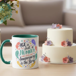 Alter ist nur eine Zahl Tasse