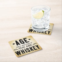 Alter ist nur wichtig, wenn Sie Whiskey Paper Unte