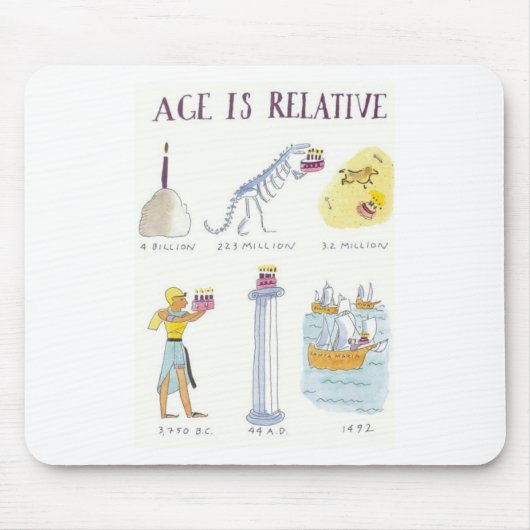 Alter ist relativ mousepad (Vorne)
