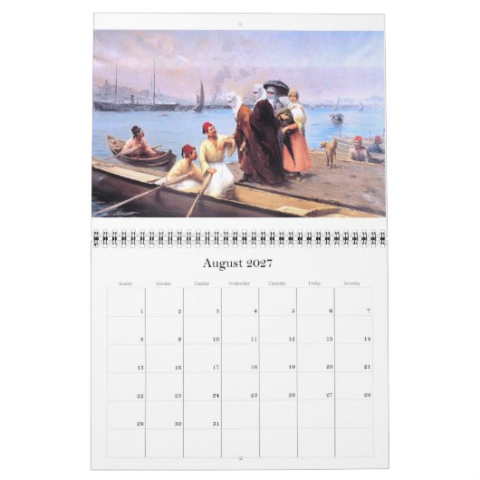 Alter Istanbul-Wandkalender Kalender (Aug 2027)