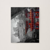 Alter japanischer Tempel Puzzle (Vertikal)