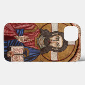 Alter Jesus Mosaik Case-Mate iPhone Hülle (Rückseite (Horizontal))