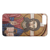 Alter Jesus Mosaik Case-Mate iPhone Hülle (Rückseite (Horizontal))