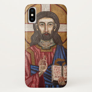 Alter Jesus Mosaik iPhone X Hülle