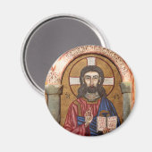 Alter Jesus Mosaik Magnet (Vorderseite/Rückseite)