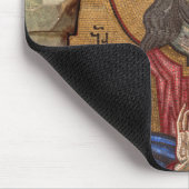 Alter Jesus Mosaik Mousepad (Ecke)