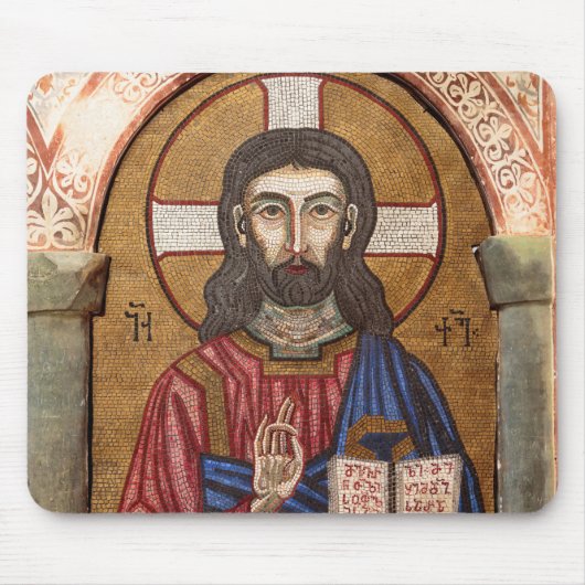 Alter Jesus Mosaik Mousepad (Vorne)