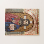 Alter Jesus Mosaik Puzzle (Horizontal)