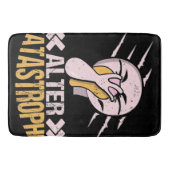 Alter Katastrophe Flamingo | Gifts Owner Flamingo Badematte (Vorderseite)