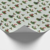 Alter Kick mit Holly Geschenkpapier (Ecke)