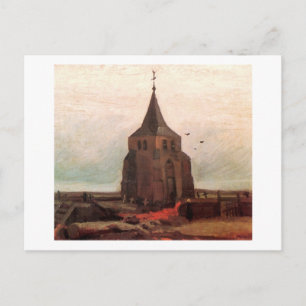 Alter Kirchturm bei Nuenen Van Gogh Postkarte