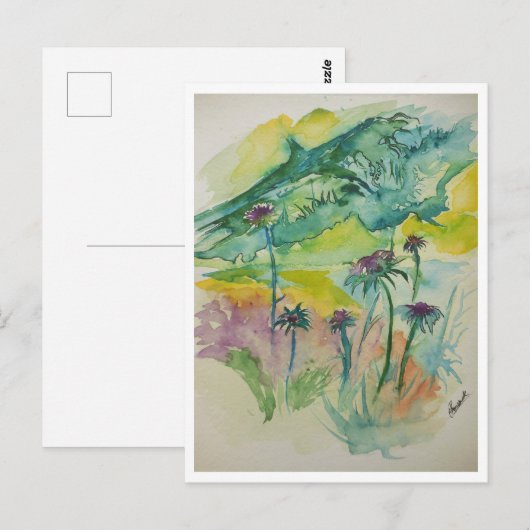 Alter Klotz Postkarte (Vorne/Hinten)