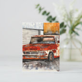 alter Knüppel-Krüger Antiquitätenmalerei Postkarte (Stehend Vorderseite)