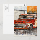 alter Knüppel-Krüger Antiquitätenmalerei Postkarte (Vorne/Hinten)