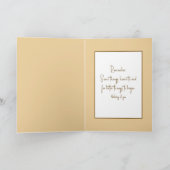 Alter Koffer auf einer Landstraße Karte (Innenseite)