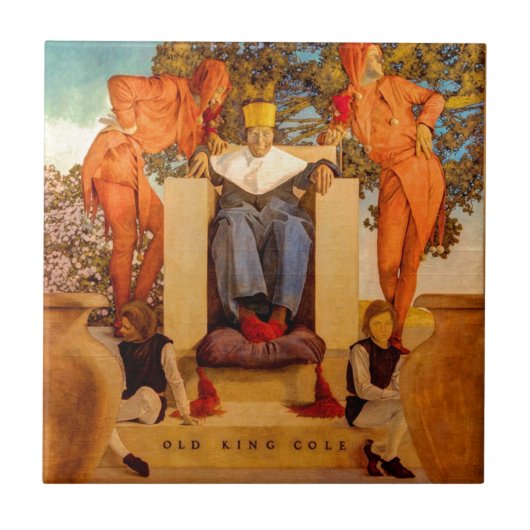 Alter König Cole Fliese (Vorderseite)