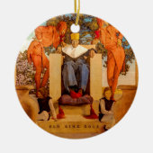 Alter König Cole Keramik Ornament (Vorne)