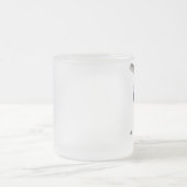 Alter Kuh-Schädel Mattglastasse (Mittel)