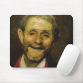 Alter lachender Mann, 1881 Mousepad (Mit Mouse)