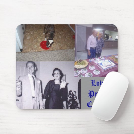 Alter Lang Sinus Mousepad (Mit Mouse)