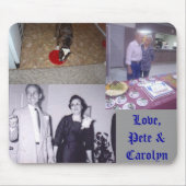 Alter Lang Sinus Mousepad (Vorne)