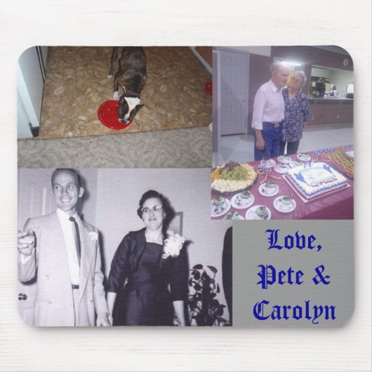 Alter Lang Sinus Mousepad (Vorne)