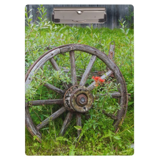 Alter Lastwagen drehen herein historische Klemmbrett (Vorderseite)