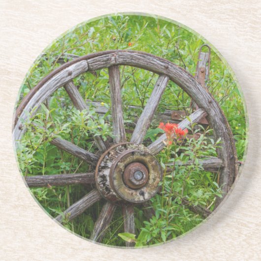 Alter Lastwagen drehen herein historische Untersetzer (Vorne)