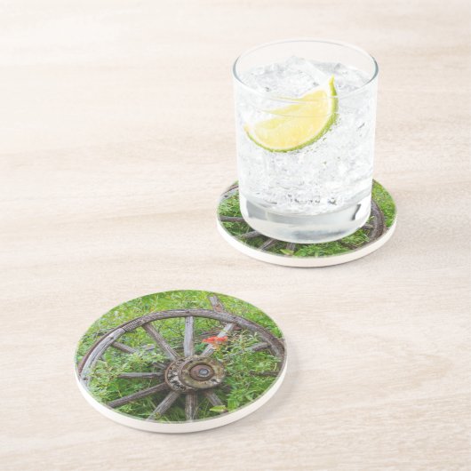 Alter Lastwagen drehen herein historische Untersetzer (Seite)