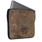 Alter lederner Druck Laptopschutzhülle (Vorne Rechts)