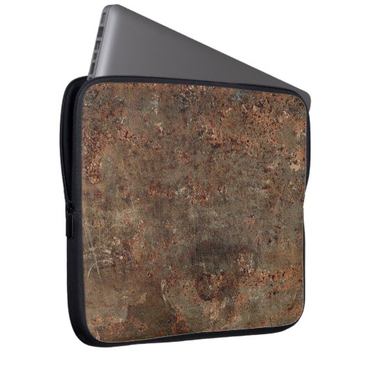 Alter lederner Druck Laptopschutzhülle (Vorne Rechts)