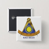 Alter letzter Meister Button (Vorne & Hinten)