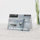 Alter Lieferwagen (Vorderseite)