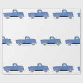 Alter Lieferwagen Geschenkpapier (Flach)