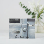 Alter Lieferwagen Postkarte (Stehend Vorderseite)