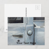 Alter Lieferwagen Postkarte (Vorne/Hinten)