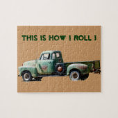 Alter LKW: Es ist, wie ich rolle Puzzle (Horizontal)