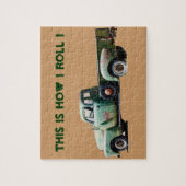 Alter LKW: Es ist, wie ich rolle Puzzle (Vertikal)