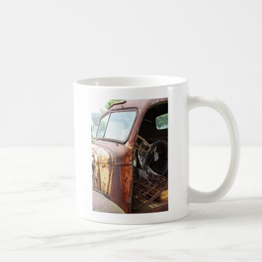 Alter LKW keine Tür Kaffeetasse (Rechts)