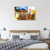 Alter LKW Leinwanddruck (Insitu (Schlafzimmer))
