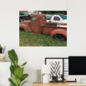 Alter LKW Poster (Heimbüro)