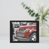 Alter LKW Postkarte (Stehend Vorderseite)