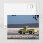 Alter LKW Postkarte (Vorne/Hinten)