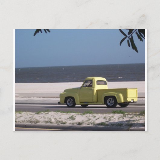 Alter LKW Postkarte (Vorderseite)