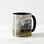 Alter LKW Tasse (VorderseiteRechts)