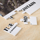 Alter Mann auf dem Berg (optische Täuschung) Puzzle (Seite)