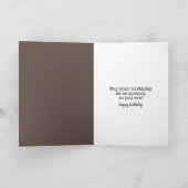 Alter Mann, der Accordion spielt Karte (Innenseite)