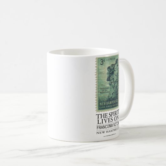 alter Mann der GebirgsTasse Kaffeetasse (VorderseiteRechts)