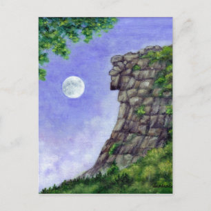 Alter Mann der neuen Hampshire-Postkarte Postkarte